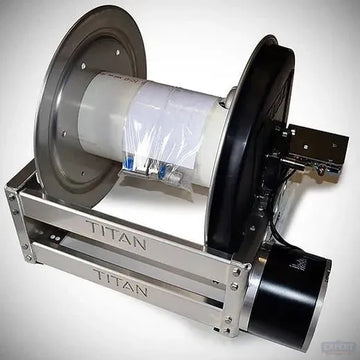 12" Titan Electric Hose Reel - Pressure Washing Skids