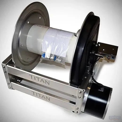 12" Titan Electric Hose Reel - Pressure Washing Skids