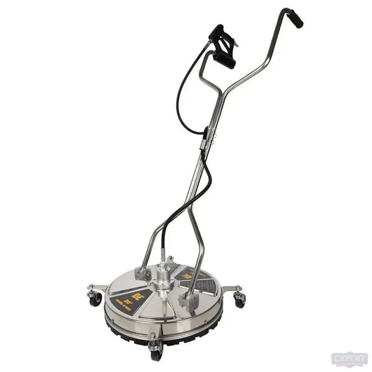 20" SS Whirl - A - Way Surface Cleaner w/ Casters - Pressure Washing Skids