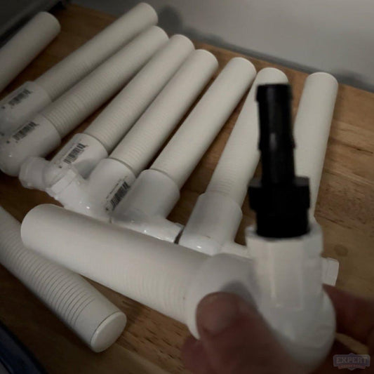 Bleach Slotted PVC Pickup Filter - Pressure Washing Skids