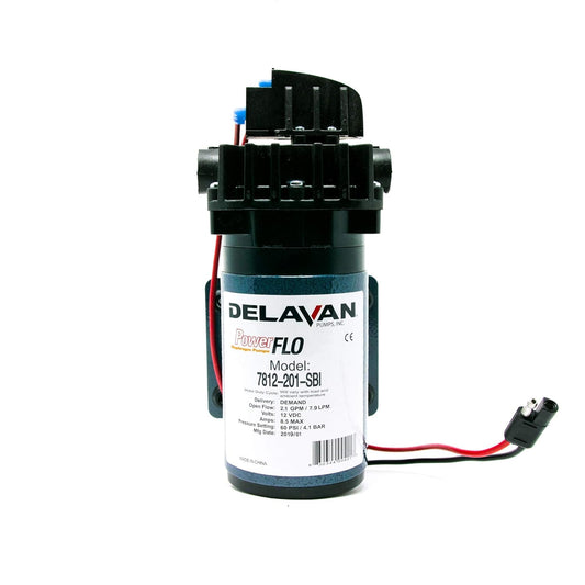 Delavan 7812 - 201 - SBI Series 12V Electric 60 PSI 2.1 GPM Pump - Expert Power Wash