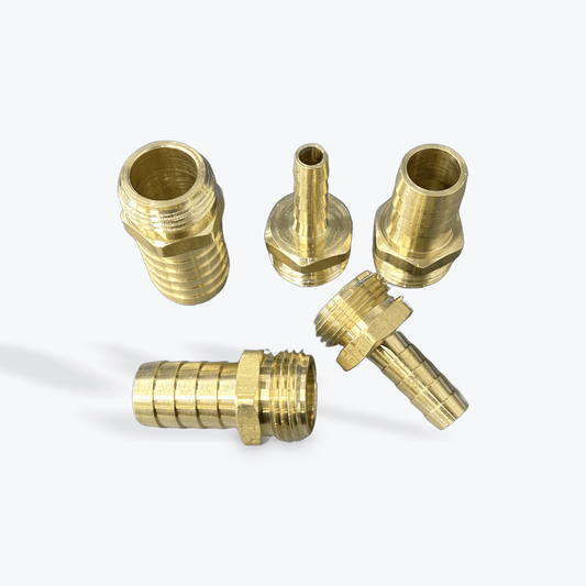 Dixon Brass Standard Shank 3/4" MGHT X Hose Barb - Expert Power Wash