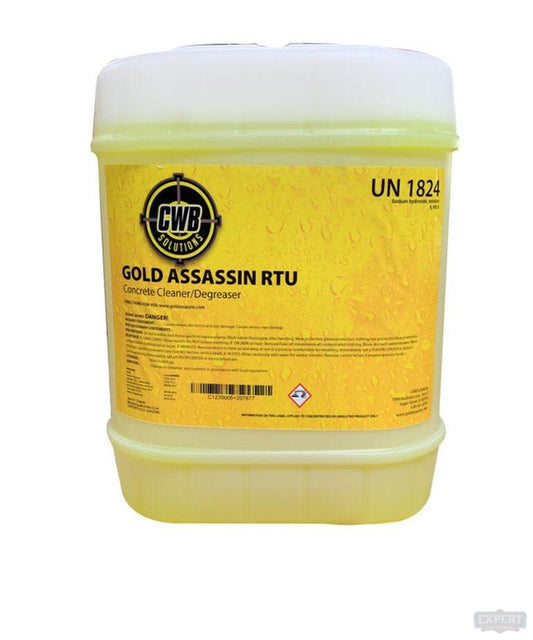 Gold Assassin Degreaser Five Gallon - Pressure Washing Skids