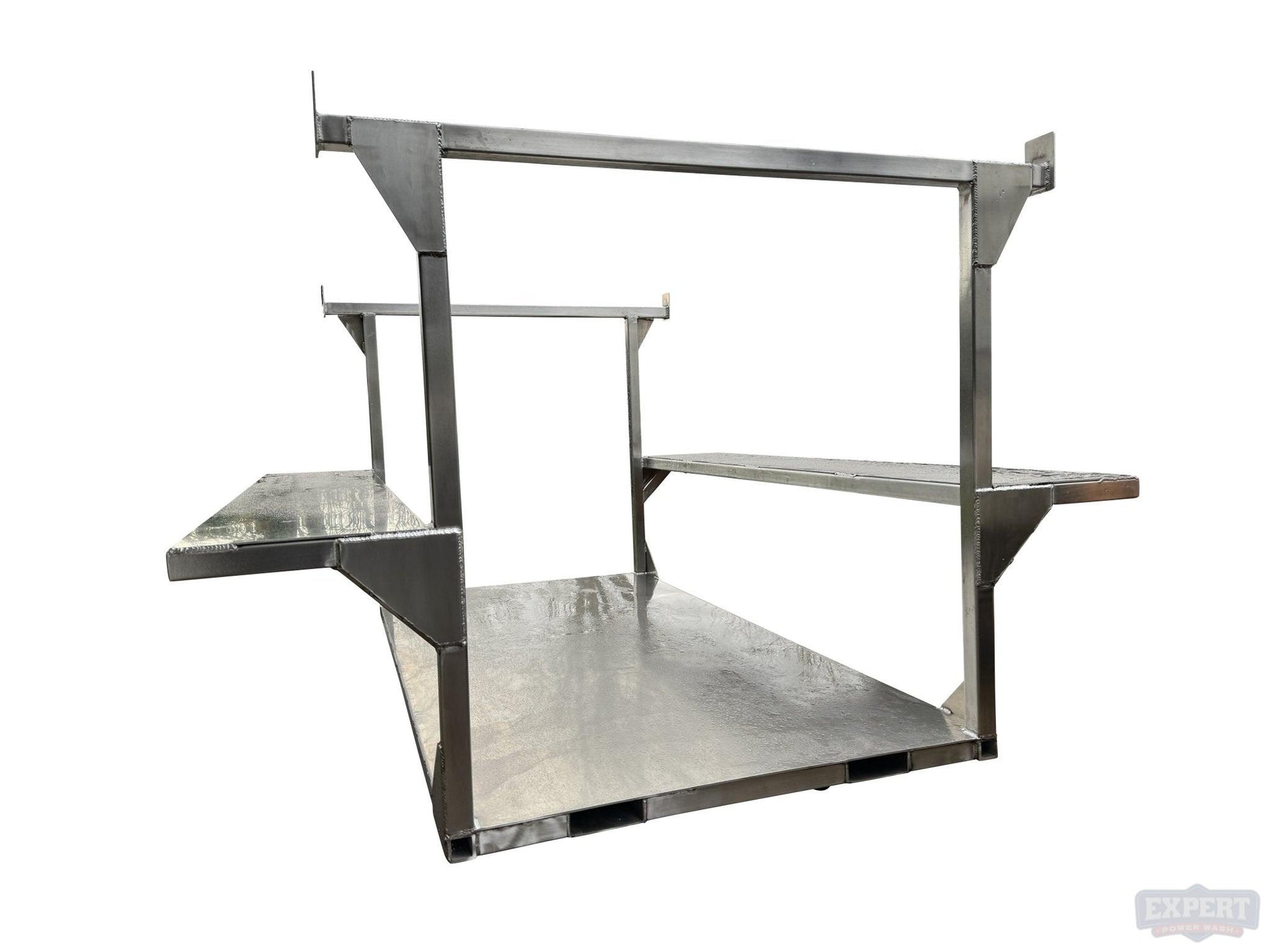 Heavy Duty Blank Aluminum Pressure Washing Skid - Pressure Washing Skids