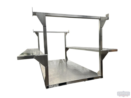 Heavy Duty Blank Aluminum Pressure Washing Skid - Pressure Washing Skids