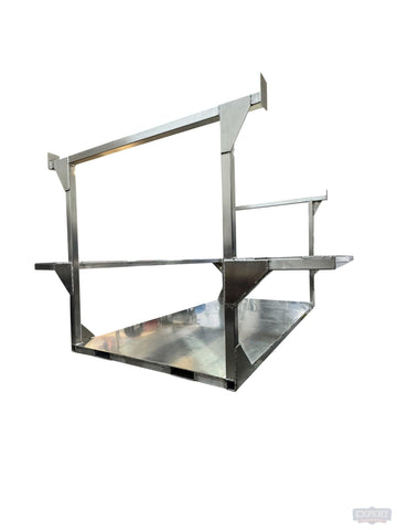Heavy Duty Blank Aluminum Pressure Washing Skid - Pressure Washing Skids
