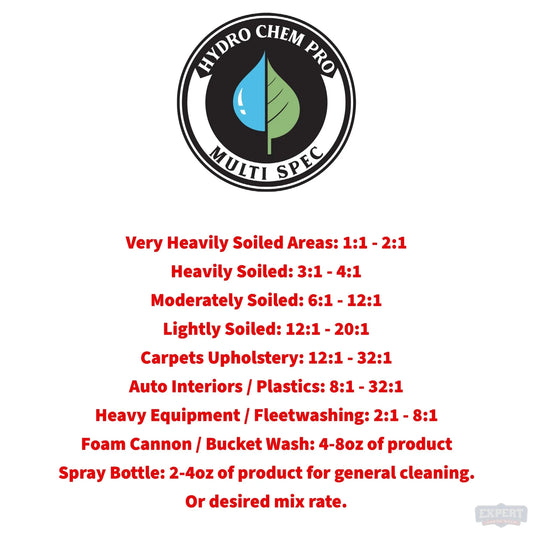 Hydro Chem Pro Multi Spec One Gallon - Pressure Washing Skids