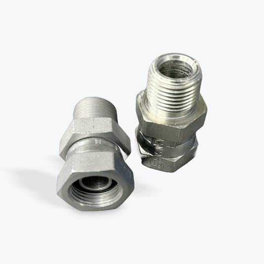 NPTF Male X NPSM Female Swivel - Pressure Washing Skids