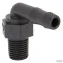 Polypropylene 90° Elbow, MPT X HB, 1/4" - 3" Sizes - Pressure Washing Skids