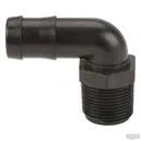 Polypropylene 90° Elbow, MPT X HB, 1/4" - 3" Sizes - Pressure Washing Skids