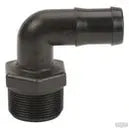Polypropylene 90° Elbow, MPT X HB, 1/4" - 3" Sizes - Pressure Washing Skids