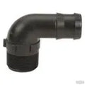 Polypropylene 90° Elbow, MPT X HB, 1/4
