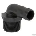 Polypropylene 90° Elbow, MPT X HB, 1/4" - 3" Sizes - Pressure Washing Skids