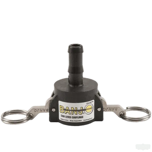 Polypropylene Camlock Female Coupler, 1/2" - 1" Sizes - Pressure Washing Skids