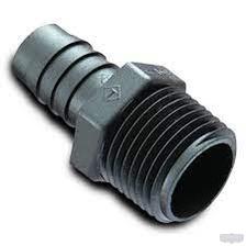 Polypropylene Hose Barb, MPT X HB, 1/4" - 4" Sizes - Pressure Washing Skids