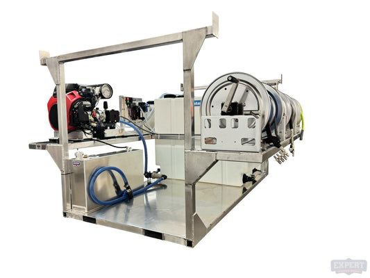 Pressure Washing and Soft Wash Truck Skid- The Workhorse - Pressure Washing Skids