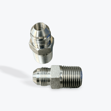 Stainless JIC Male x NPTF Male - Pressure Washing Skids