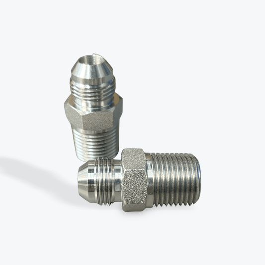 Stainless JIC Male x NPTF Male - Pressure Washing Skids