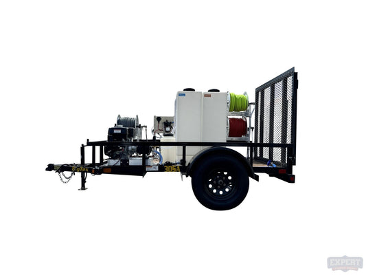 The Portlandian Mini Pressure Washing Trailer - Pressure Washing Skids