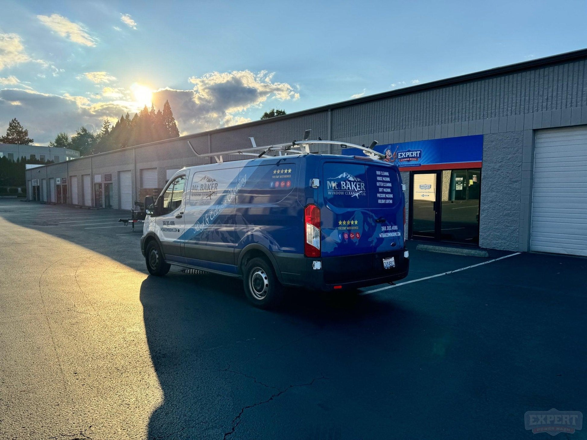 Transit Pressure Washing Van Build - Pressure Washing Skids
