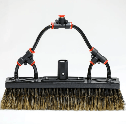 Water Fed Brush│Boar Bristle - 4 Pencil Jets - Expert Power Wash