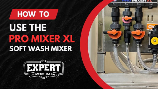 How To Use The PRO MIXER XL Soft Wash Mixer - Expert Power Wash