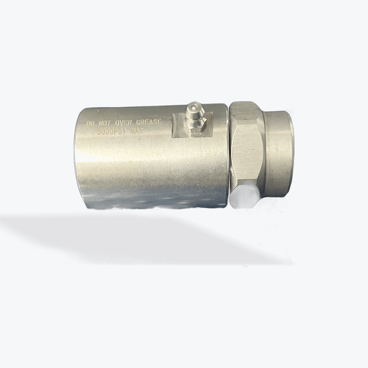 1/2" 90° Hose Reel Swivel - Pressure Washing Skids