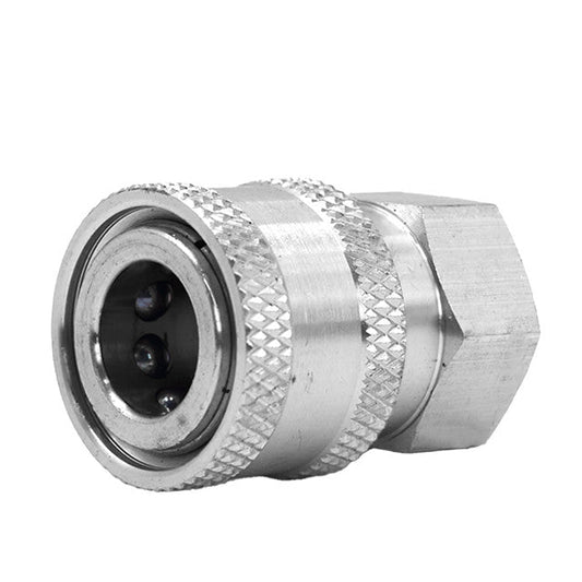 1/2" FPT Stainless Steel Coupler Quick Connect - Pressure Washing Skids