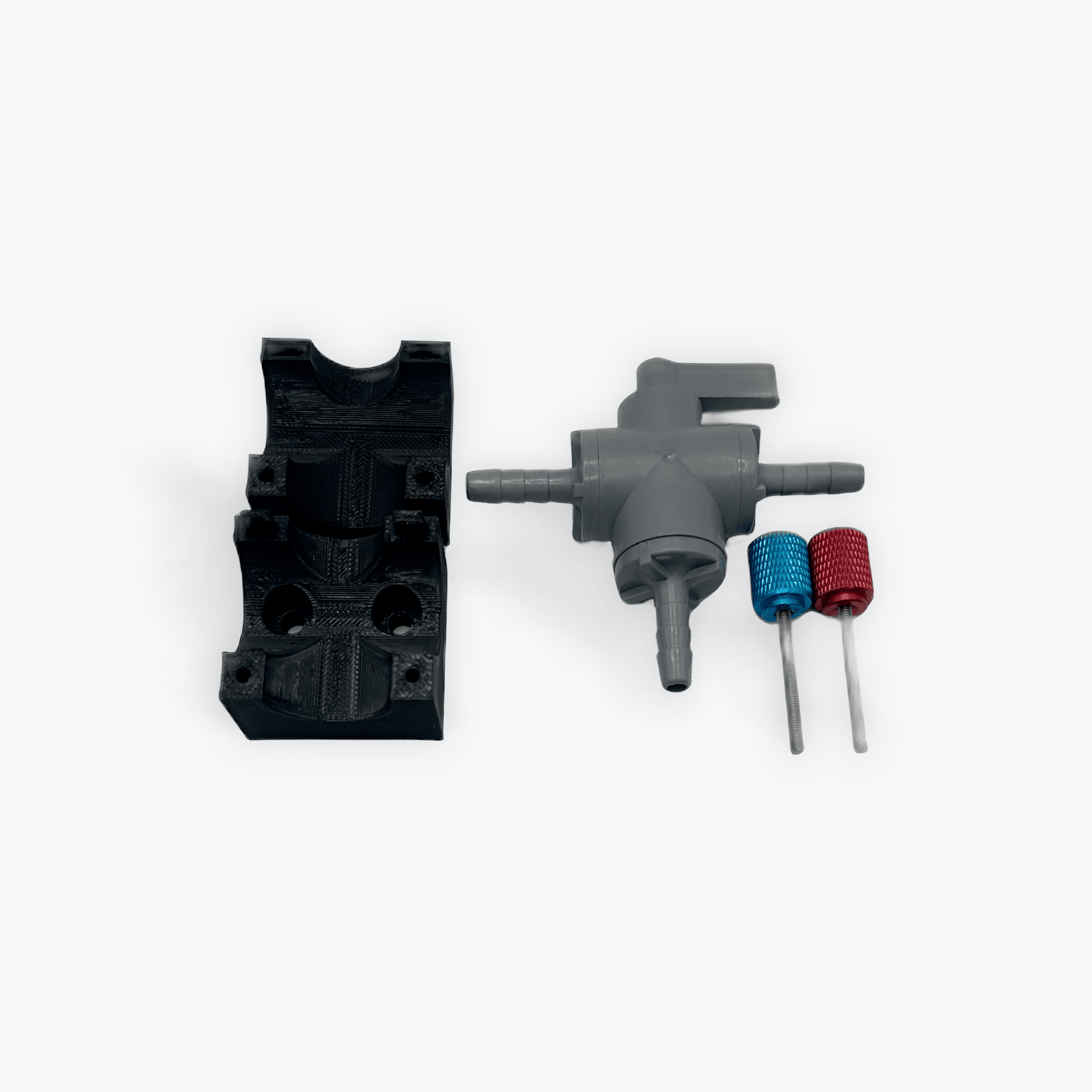 1/4" 3 - Way Valve for Downstream Rinse w/ Mounting Bracket - Expert Power Wash