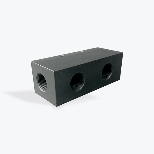 2 Port Soft Wash Manifold Mixer Blocks - Pressure Washing Skids