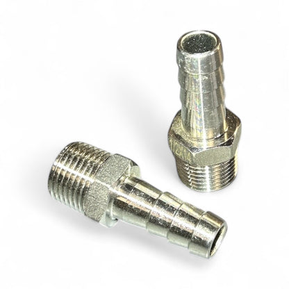 304 SS Hose Barbs, Hose Barb X MPT - Expert Power Wash