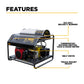 3,500 PSI - 8.5 GPM Hot Water Pressure Washer Honda GX690 Engine and AR Triplex Pump - Expert Power Wash