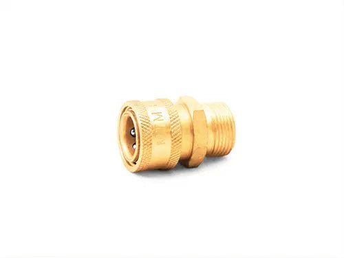 3/8" QC Brass Coupler x M22 M 15mm Plug - Expert Power Wash