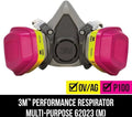 3M Multi - Purpose Respirator - Pressure Washing Skids