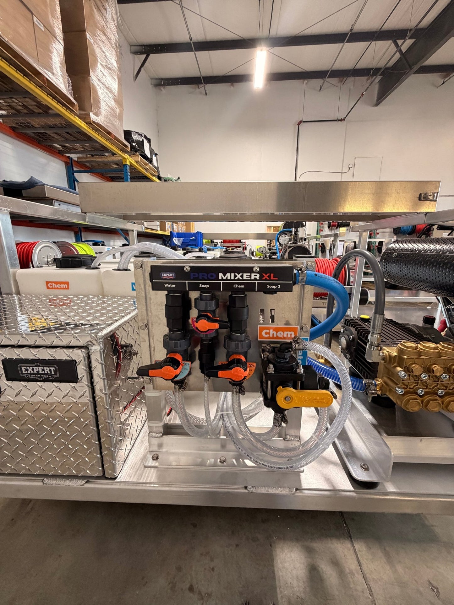 6.5ft Workhorse Pressure Washing Truck Skid - Ready Now 185 - Expert Power Wash