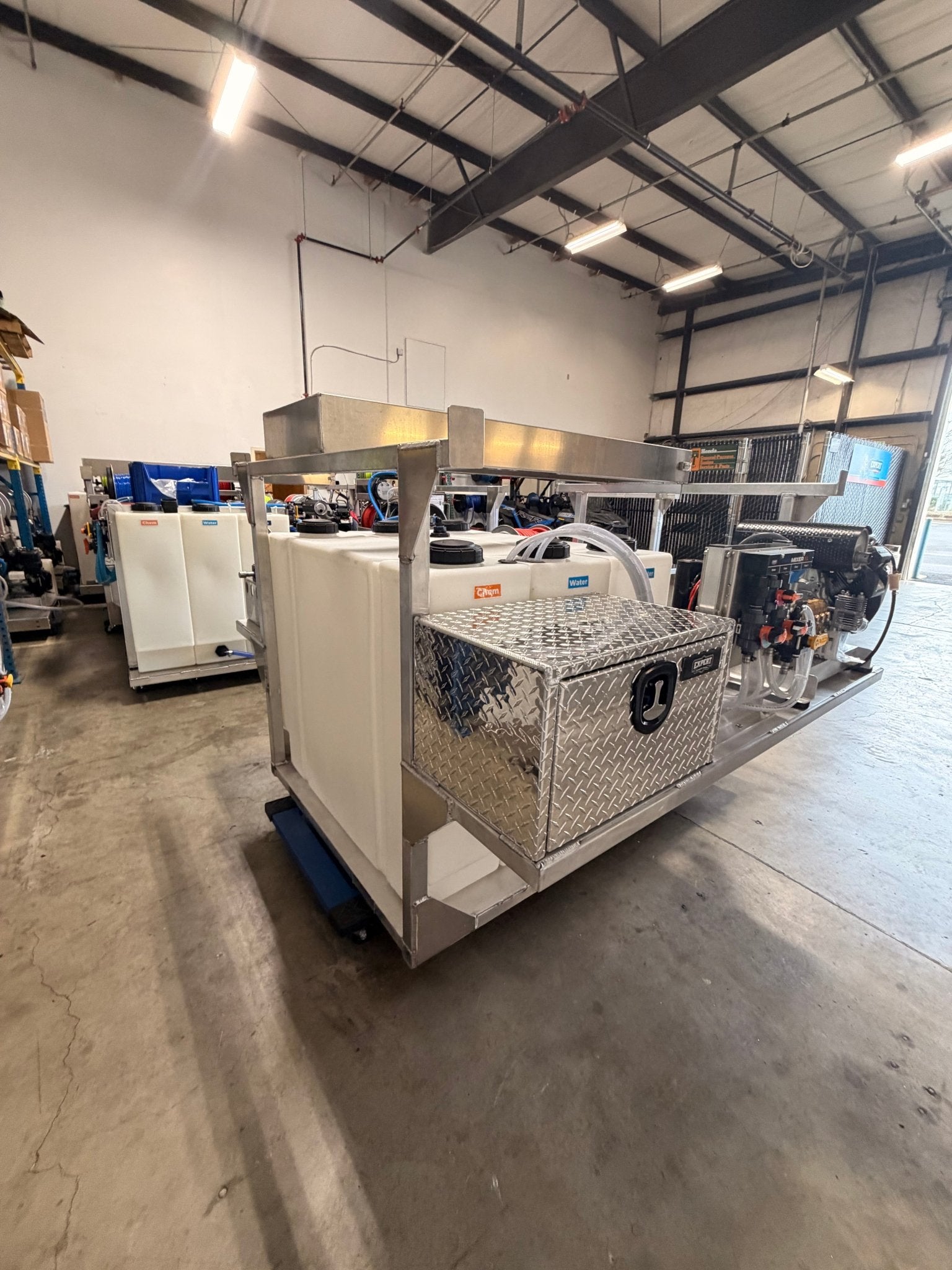 6.5ft Workhorse Pressure Washing Truck Skid - Ready Now 185 - Expert Power Wash