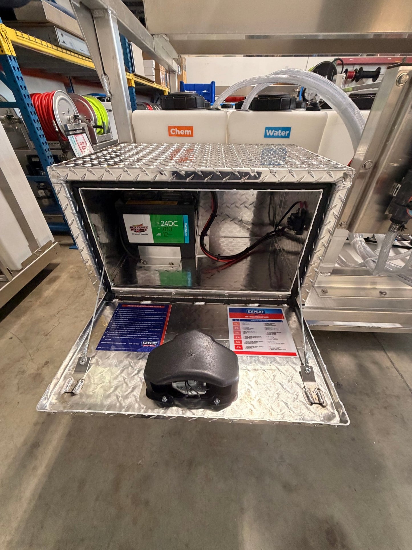 6.5ft Workhorse Pressure Washing Truck Skid - Ready Now 185 - Expert Power Wash