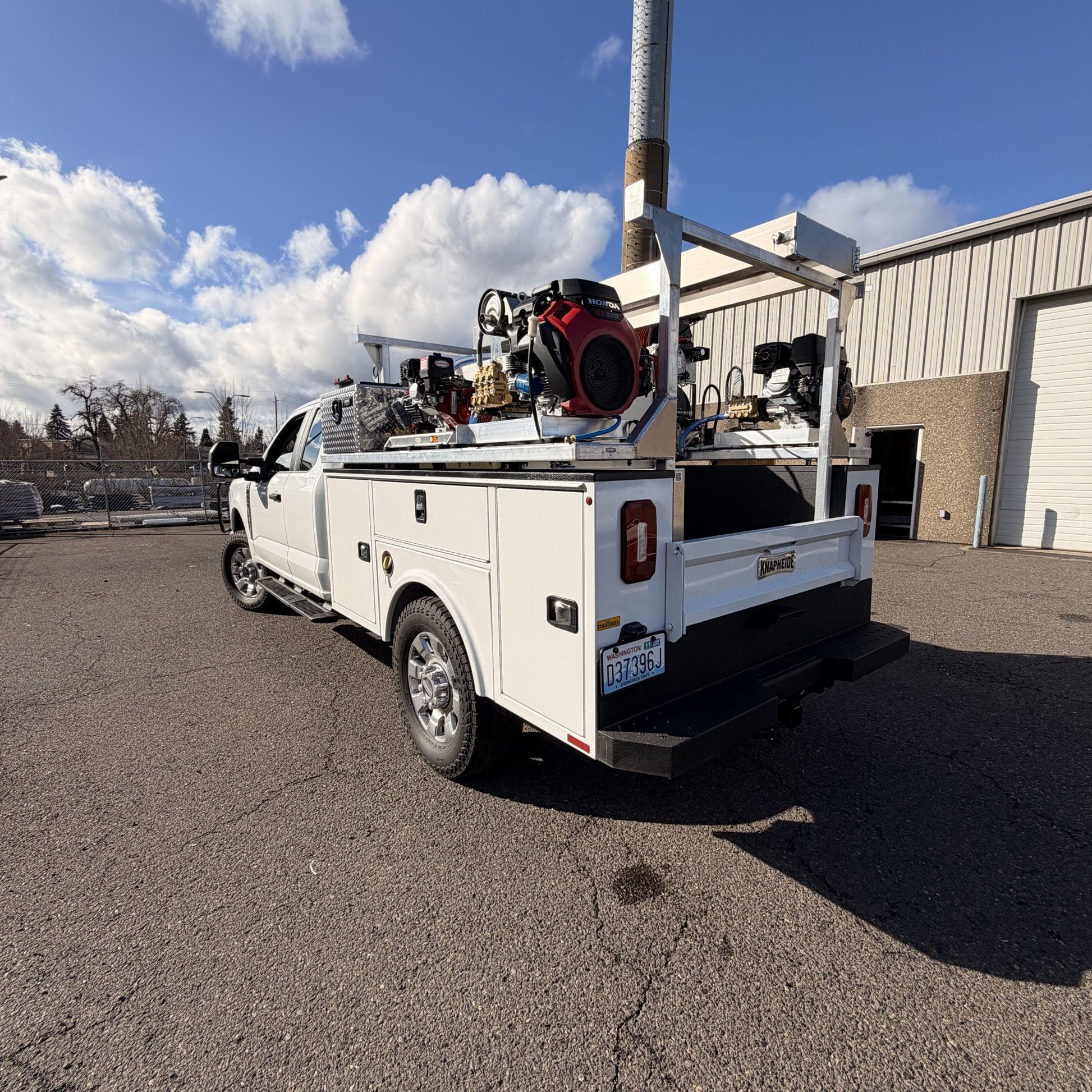 8ft Service Body Pressure Washing Skid - Expert Power Wash