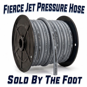 FIERCE JET Pressure Wash Hose - 3/8" 1 Wire (By The Foot)