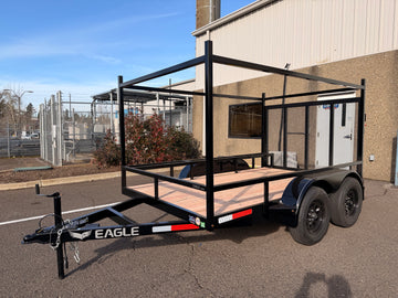 Eagle Series Custom Dual Axle Pressure Washing Trailer w/ Ladder Rack