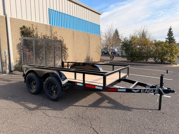 Eagle Series Custom Dual Axle Pressure Washing Trailer Bare