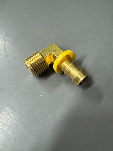 Brass 90 Bypass Barb 1/2”x1/2”