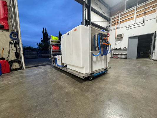 Aqua Flow Pressure Washing Soft Wash Pure Water Drone Skid - Expert Power Wash
