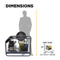BE 3000PSI 8.0GPM Hot Water Pressure Washer with Honda GX690 Engine and General Triplex Pump - HW3024HG12V - Expert Power Wash