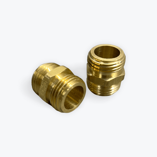 Brass 3/4" Male GHT x 3/4" Male GHT - Expert Power Wash