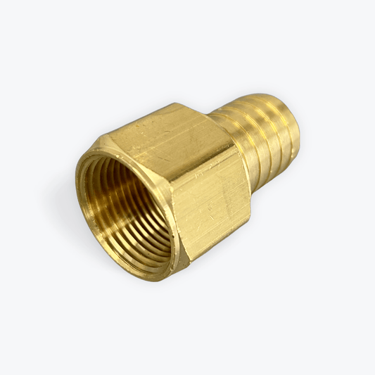 Brass Hose Barb x NPTF Female - Expert Power Wash