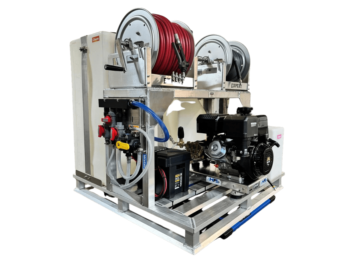 Budget Mini Pressure Washing And Soft Wash Truck Skid - Expert Power Wash