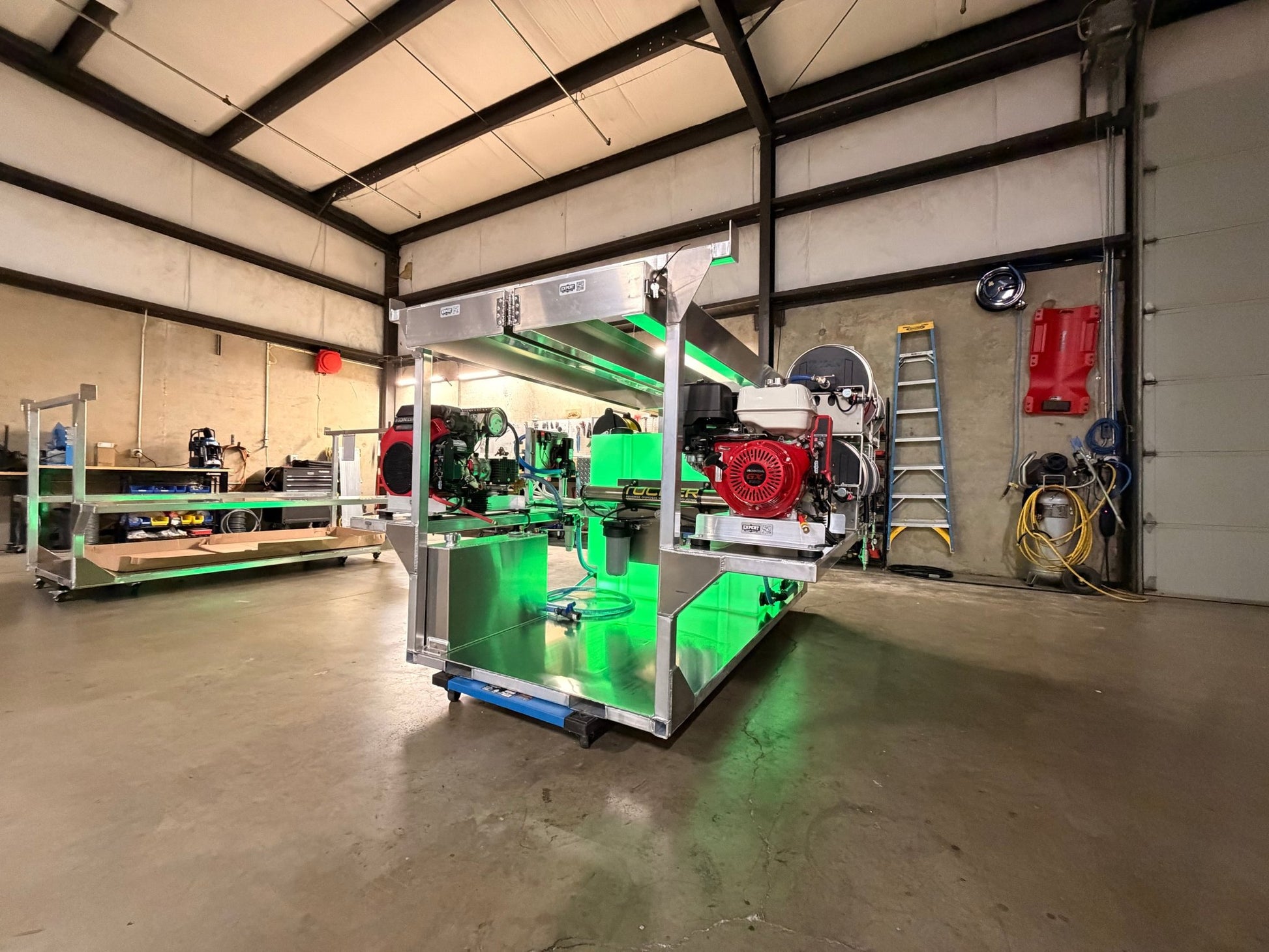 Cameron’s Custom Double Trouble 8ft Pressure Washing Skid - Expert Power Wash