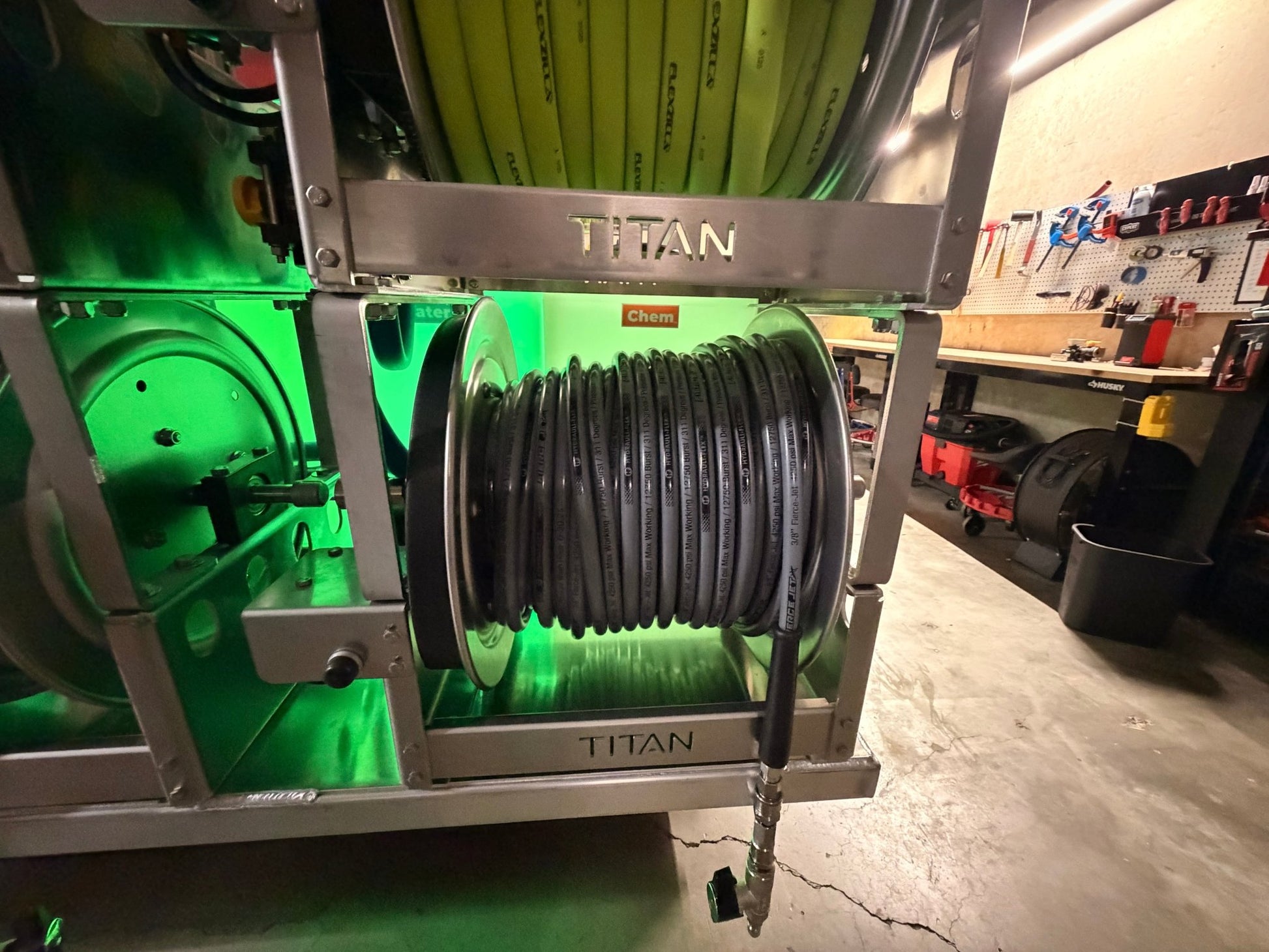 Cameron’s Custom Double Trouble 8ft Pressure Washing Skid - Expert Power Wash