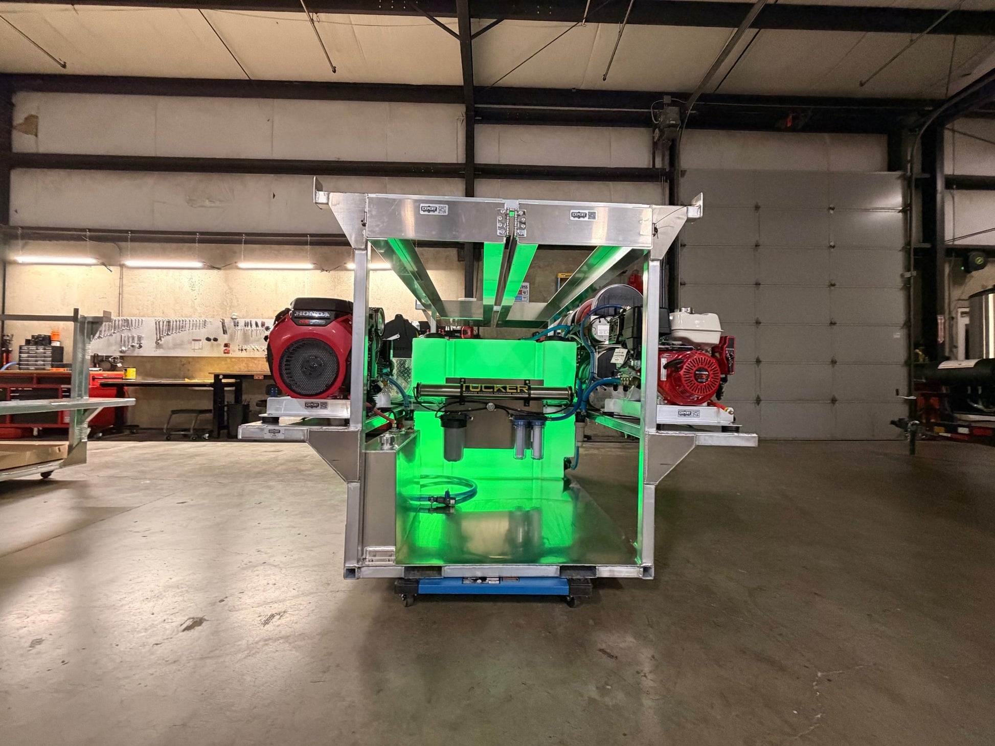 Cameron’s Custom Double Trouble 8ft Pressure Washing Skid - Expert Power Wash